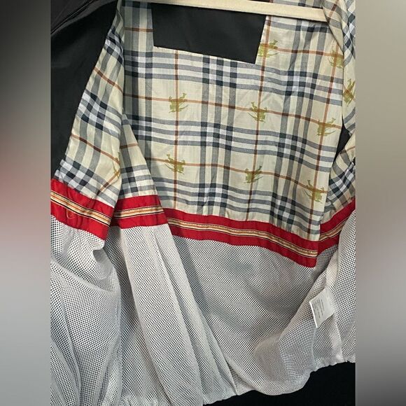 Burberry‎ Men’s Varsity Jacket Size M in black - Picture 6 of 9